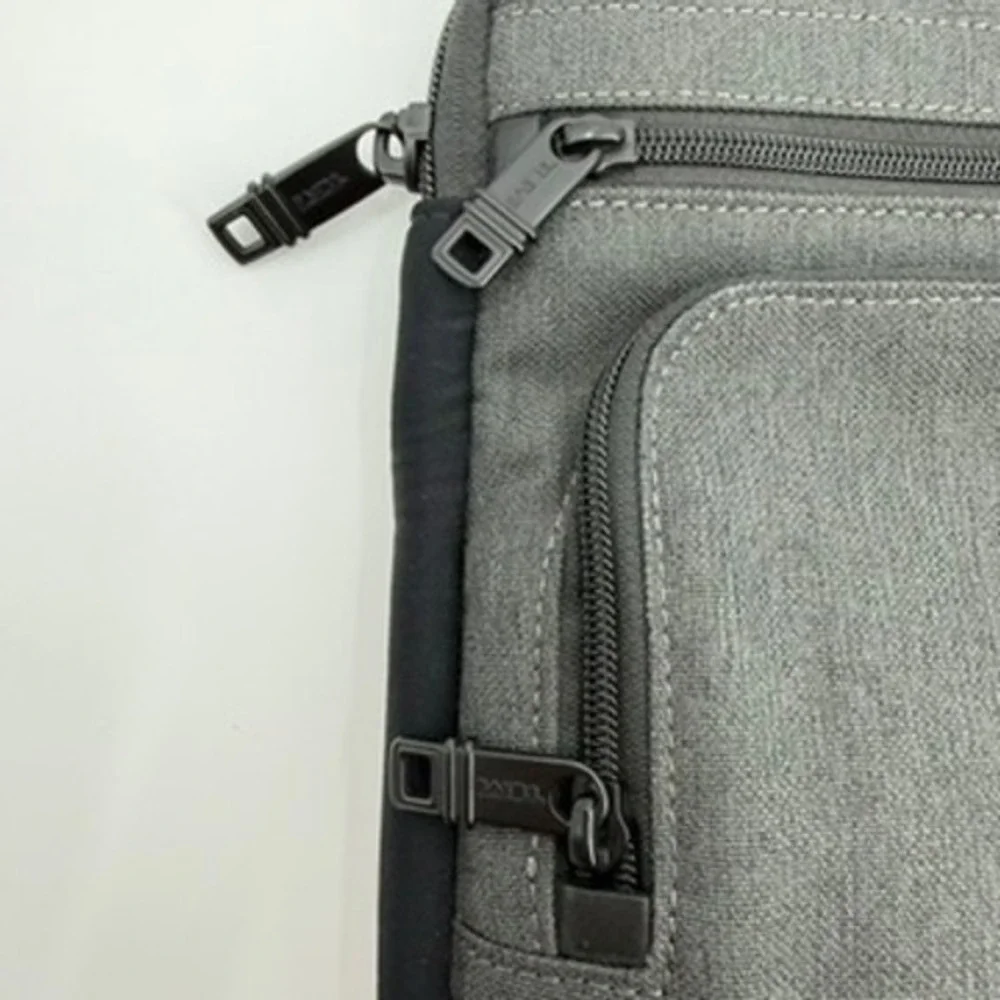 Tumi Alpha 3 Medium Laptop Cover Anthracite Grey Ballistic Nylon Sleeve Padded